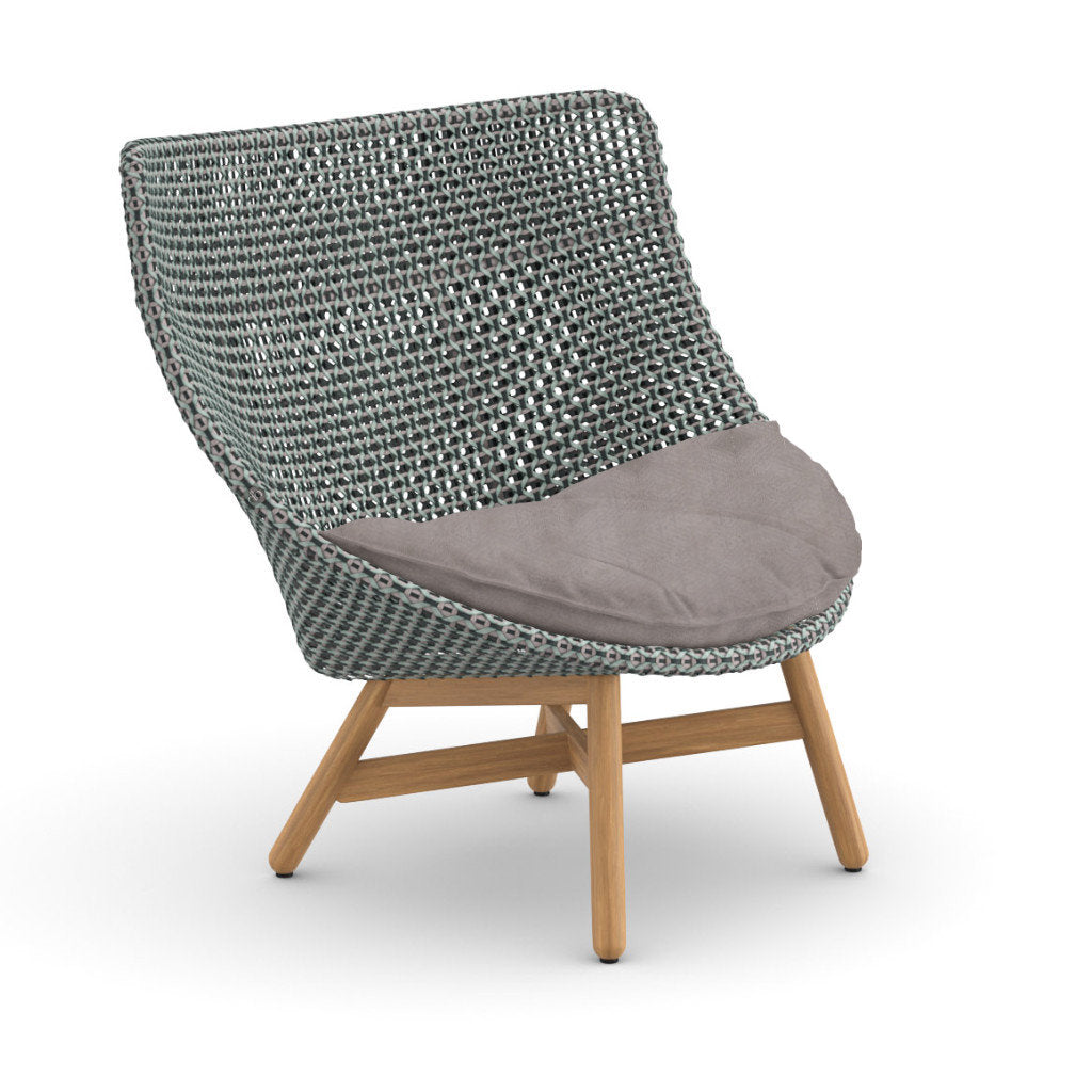 DEDON MBRACE Teak Hochlehner inkl. Sitzkissen Dry Plus