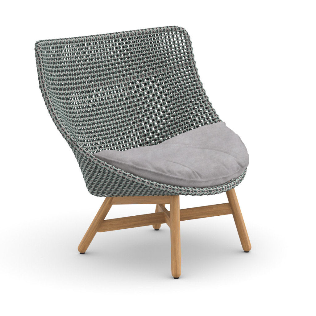 DEDON MBRACE Teak Hochlehner inkl. Sitzkissen Dry Plus