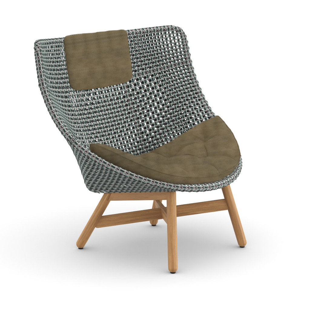 DEDON MBRACE Hochlehner inkl. Sitz & Nackenkissen