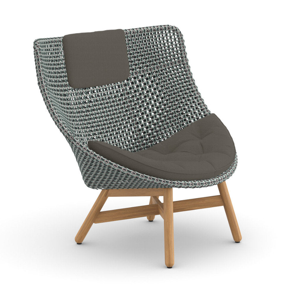 DEDON MBRACE Hochlehner inkl. Sitz & Nackenkissen