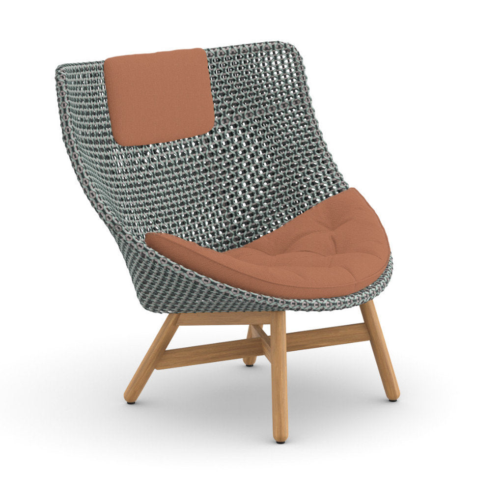 DEDON MBRACE Hochlehner inkl. Sitz & Nackenkissen