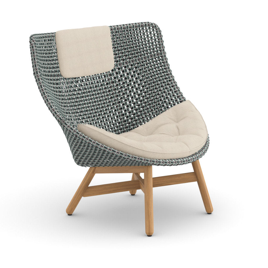 DEDON MBRACE Hochlehner inkl. Sitz & Nackenkissen