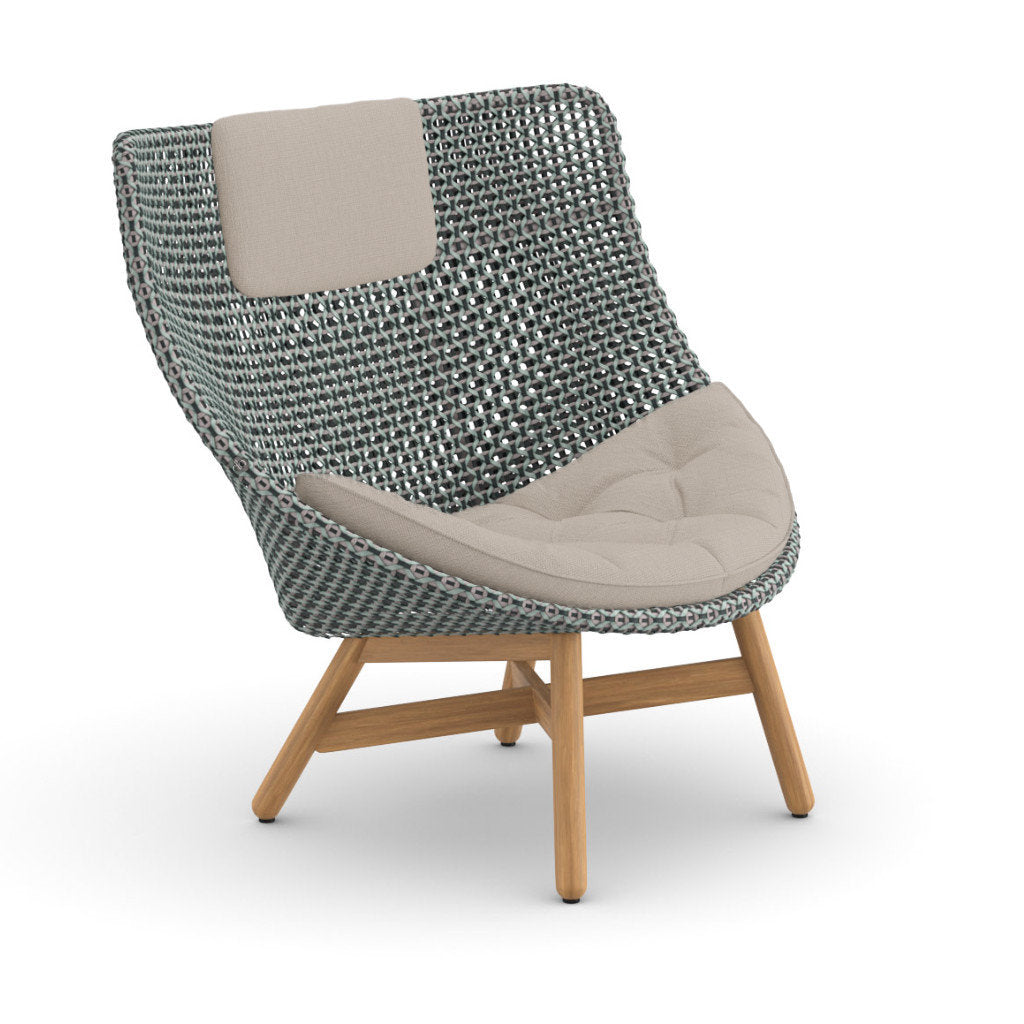 DEDON MBRACE Hochlehner inkl. Sitz & Nackenkissen