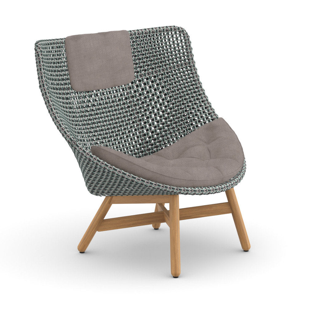 DEDON MBRACE Hochlehner inkl. Sitz & Nackenkissen