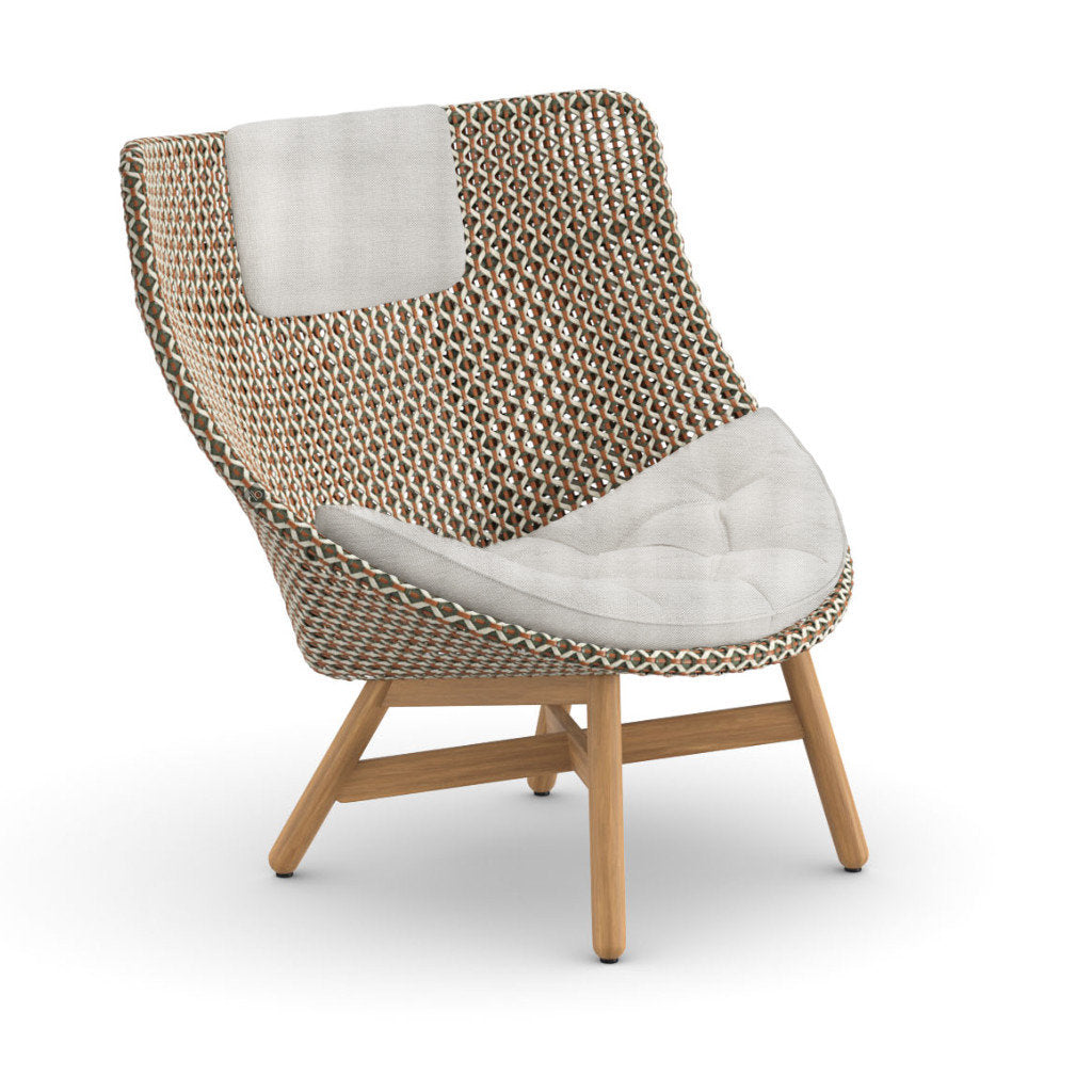 DEDON MBRACE Hochlehner inkl. Sitz & Nackenkissen