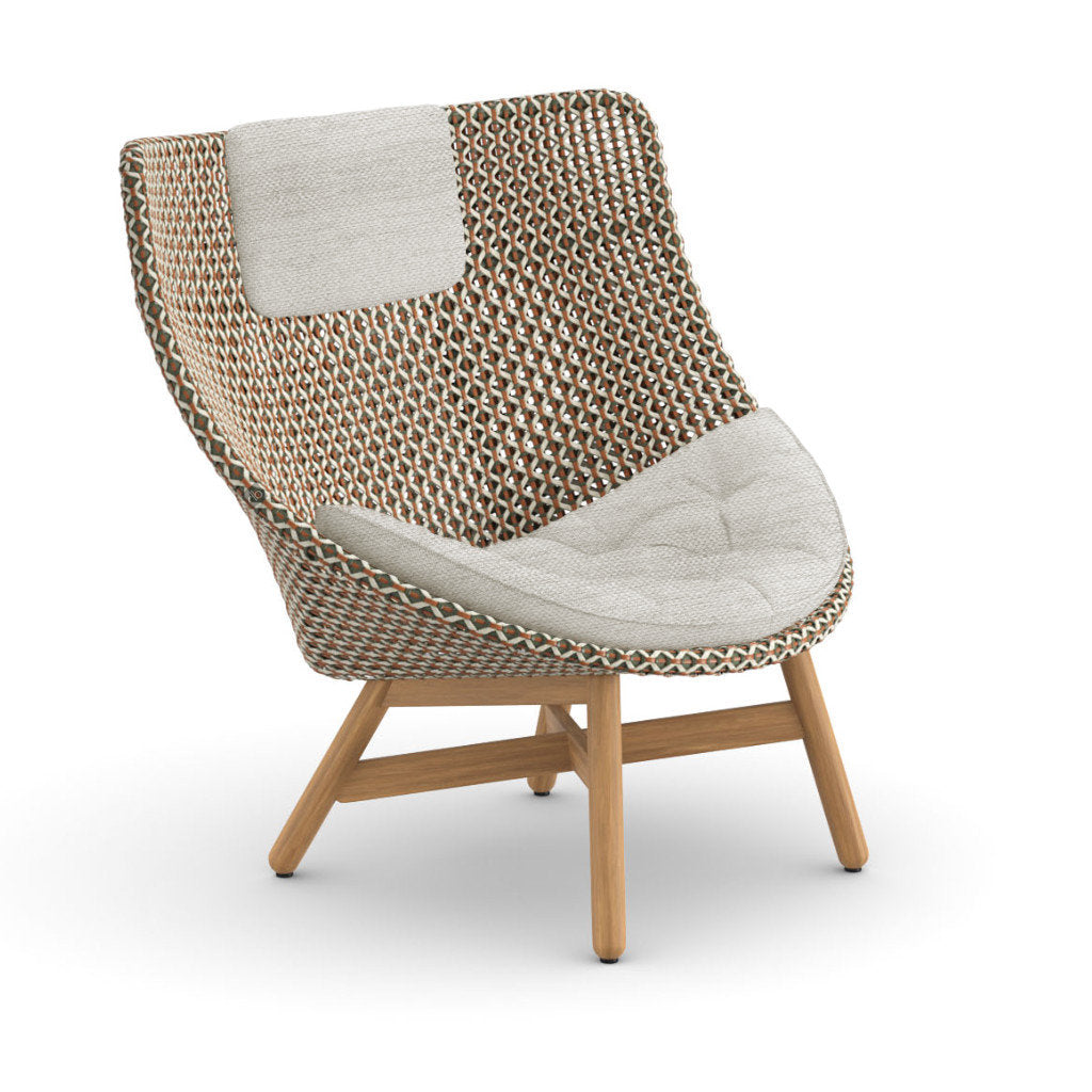 DEDON MBRACE Hochlehner inkl. Sitz & Nackenkissen