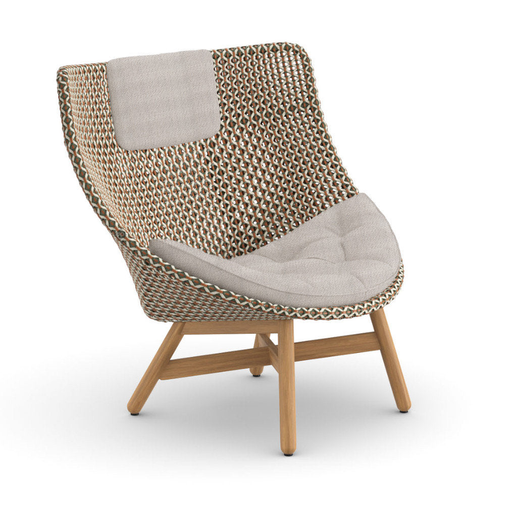 DEDON MBRACE Hochlehner inkl. Sitz & Nackenkissen