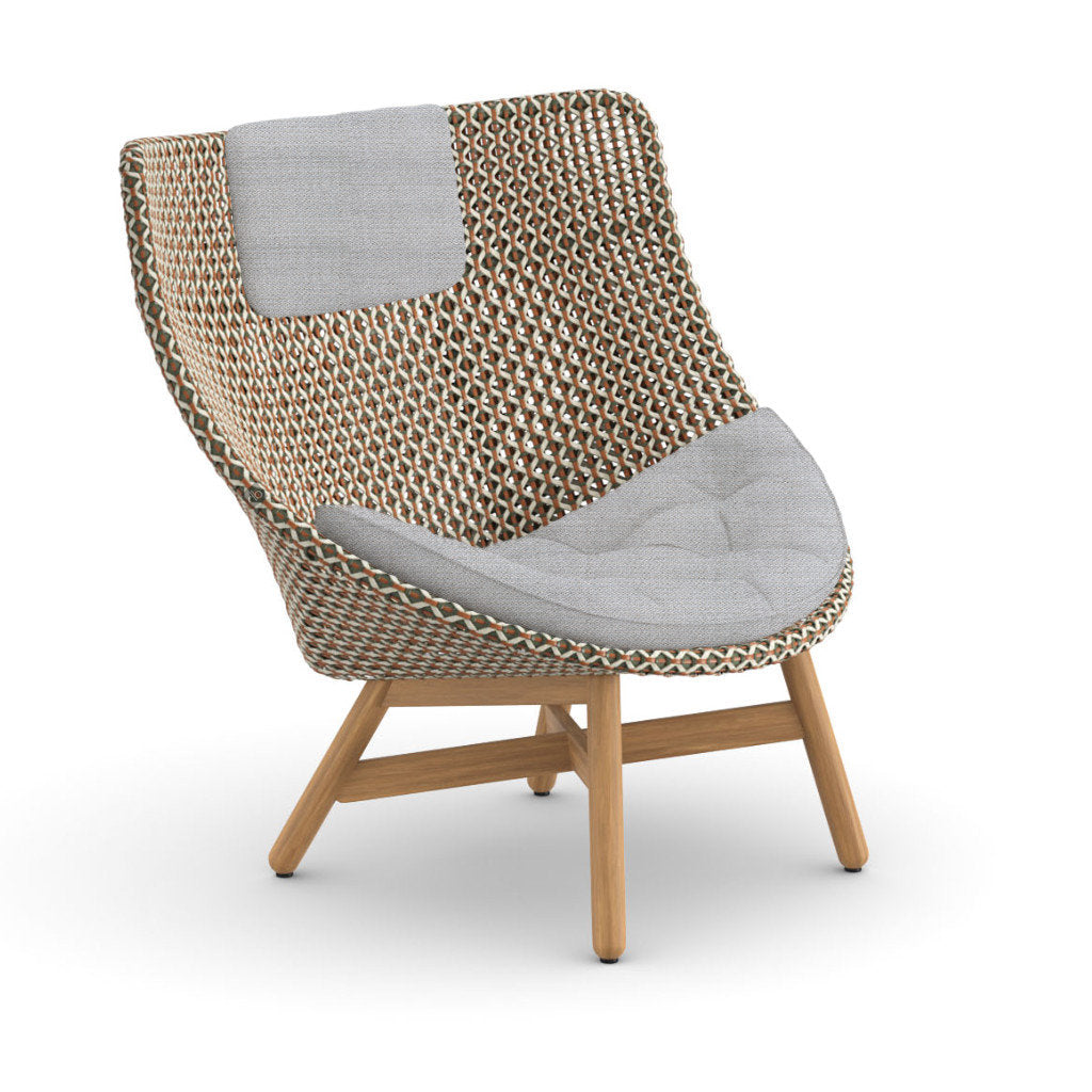 DEDON MBRACE Hochlehner inkl. Sitz & Nackenkissen