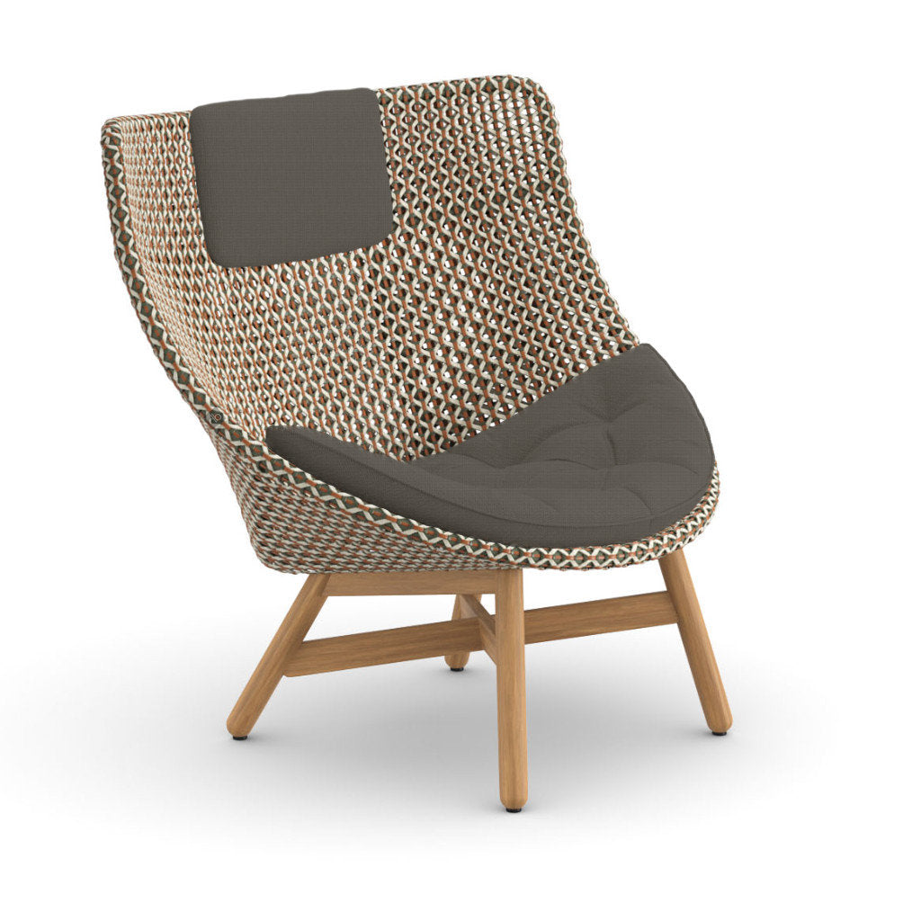 DEDON MBRACE Hochlehner inkl. Sitz & Nackenkissen