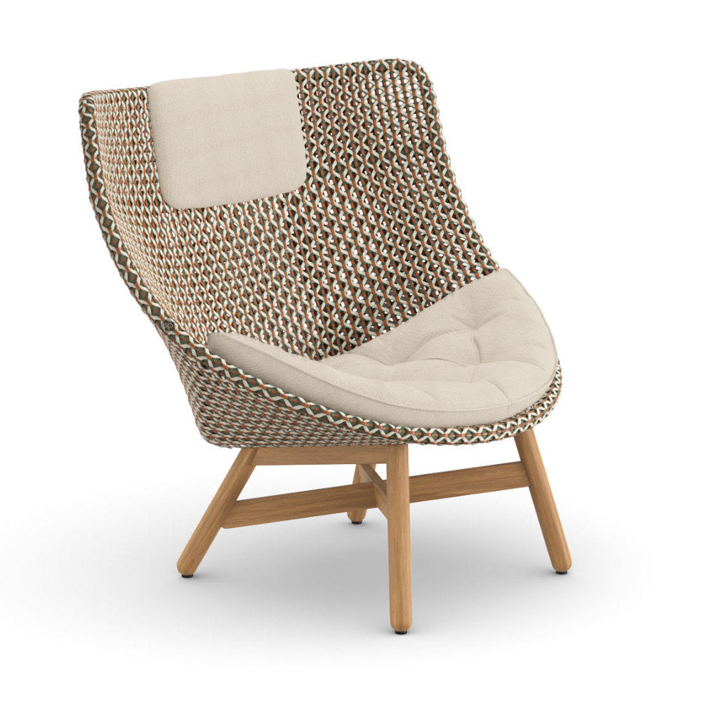 DEDON MBRACE Hochlehner inkl. Sitz & Nackenkissen