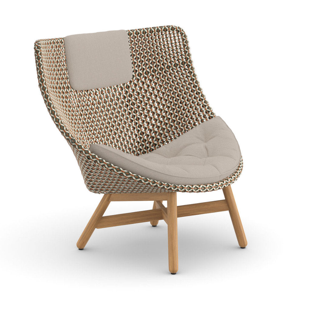 DEDON MBRACE Hochlehner inkl. Sitz & Nackenkissen