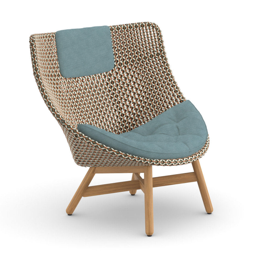 DEDON MBRACE Hochlehner inkl. Sitz & Nackenkissen