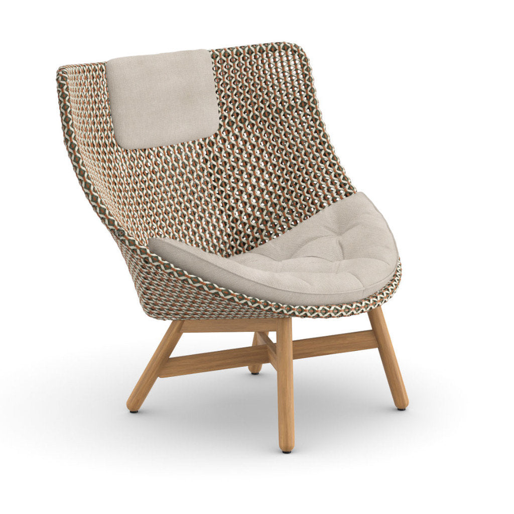 DEDON MBRACE Hochlehner inkl. Sitz & Nackenkissen