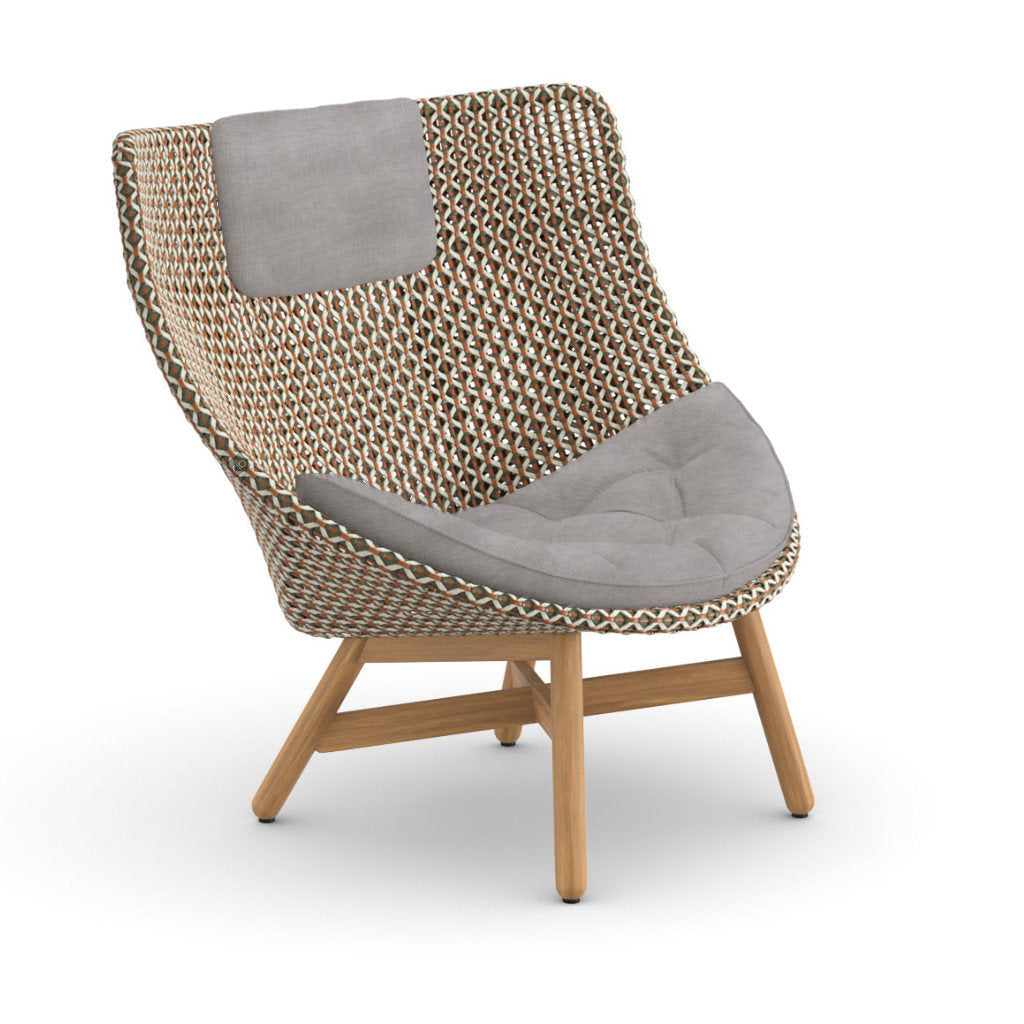 DEDON MBRACE Hochlehner inkl. Sitz & Nackenkissen