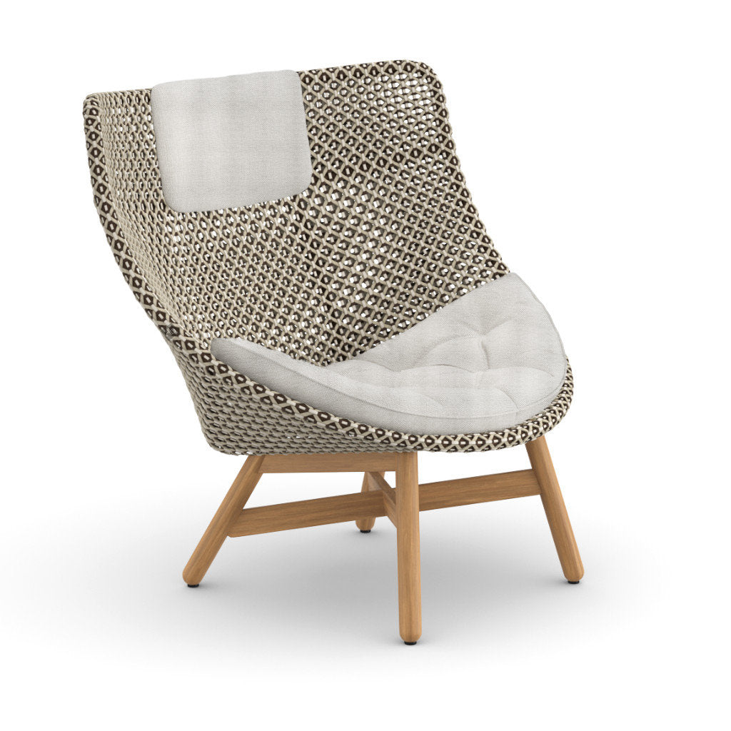 DEDON MBRACE Hochlehner inkl. Sitz & Nackenkissen