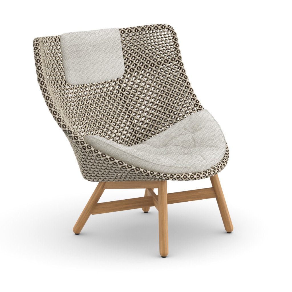 DEDON MBRACE Hochlehner inkl. Sitz & Nackenkissen