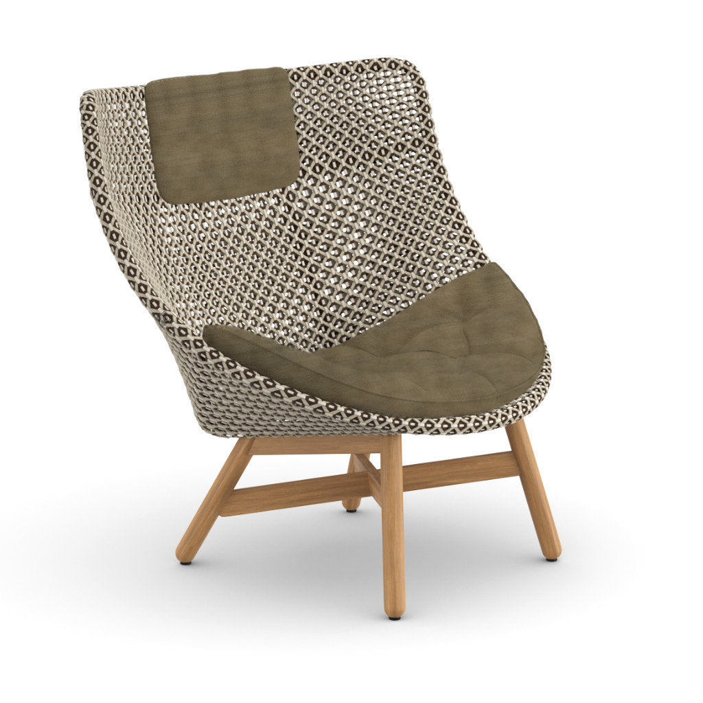 DEDON MBRACE Hochlehner inkl. Sitz & Nackenkissen