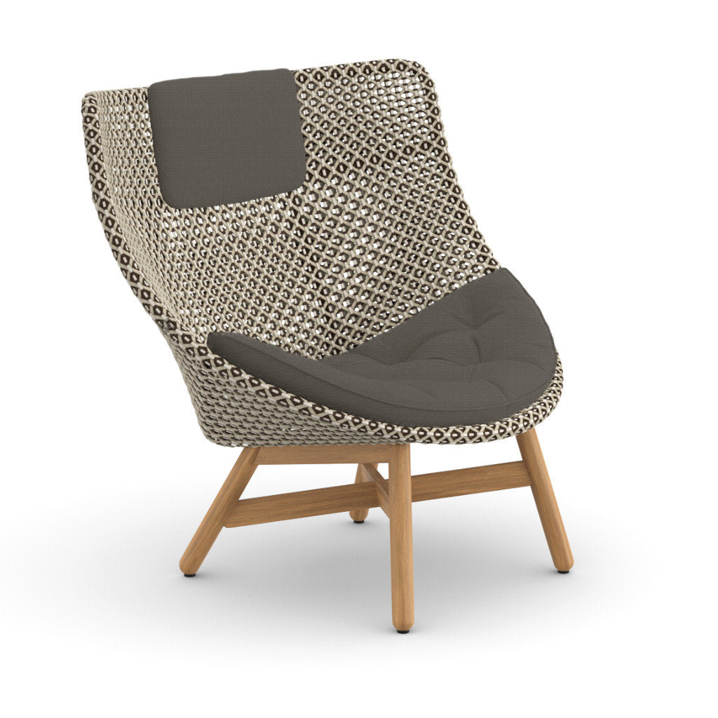 DEDON MBRACE Hochlehner inkl. Sitz & Nackenkissen