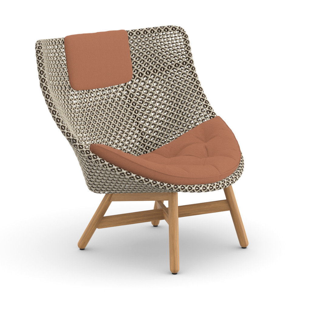 DEDON MBRACE Hochlehner inkl. Sitz & Nackenkissen