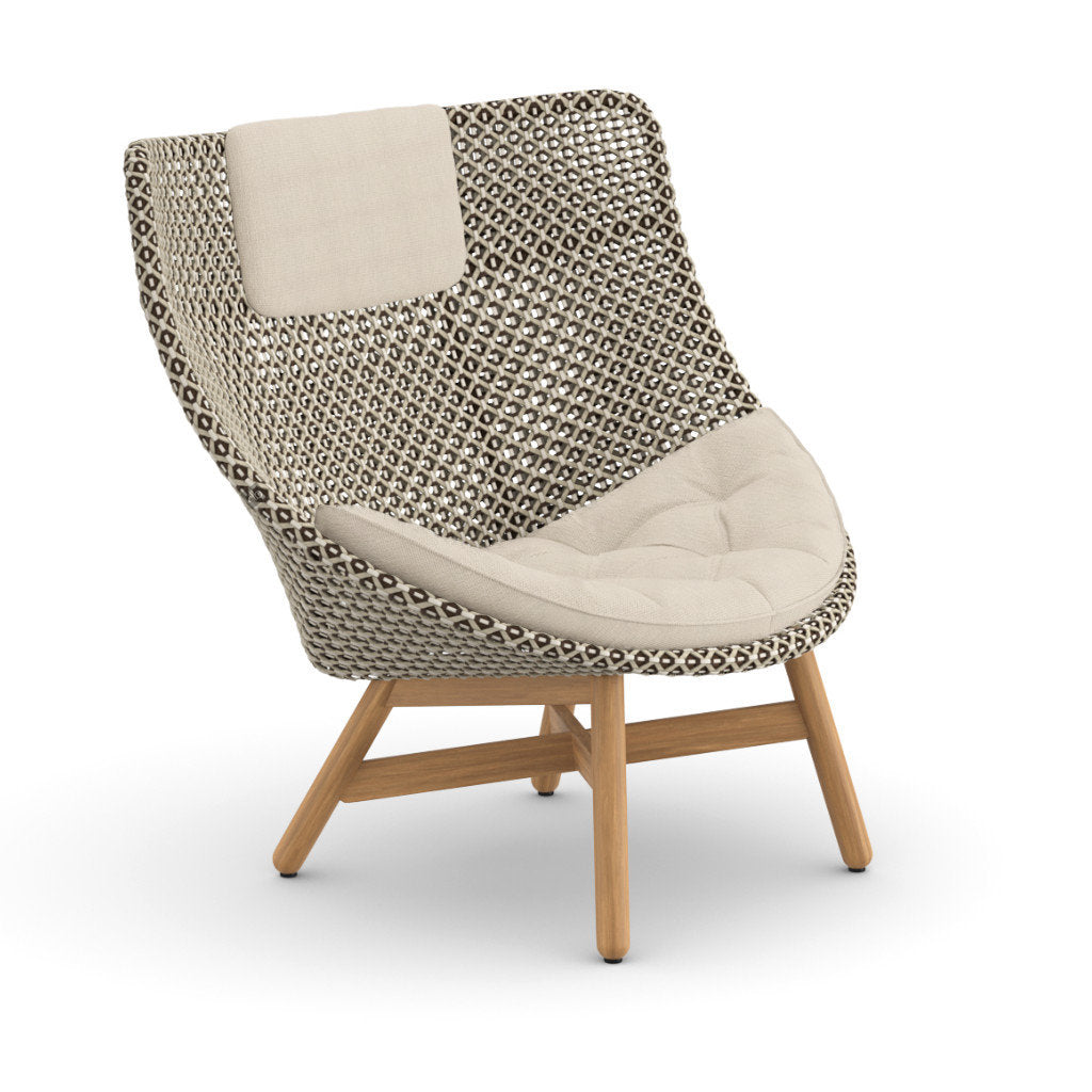 DEDON MBRACE Hochlehner inkl. Sitz & Nackenkissen