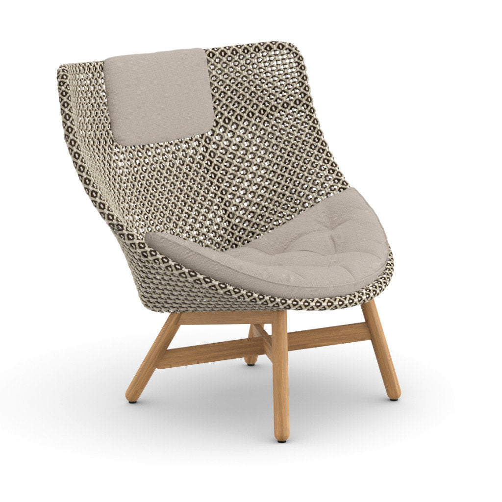 DEDON MBRACE Hochlehner inkl. Sitz & Nackenkissen