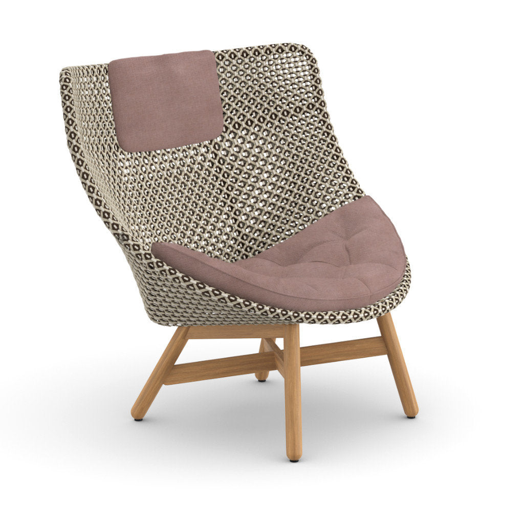 DEDON MBRACE Hochlehner inkl. Sitz & Nackenkissen