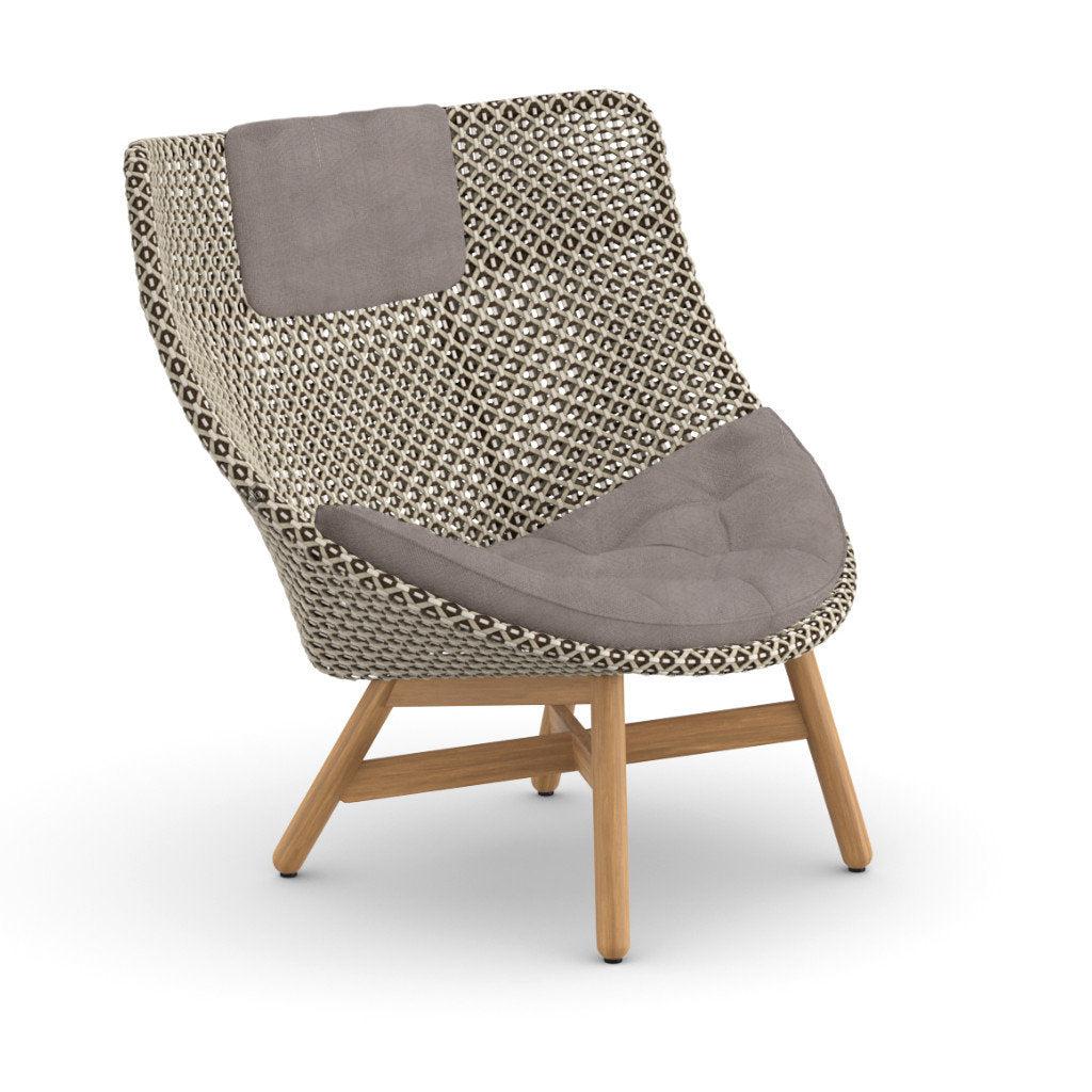 DEDON MBRACE Hochlehner inkl. Sitz & Nackenkissen