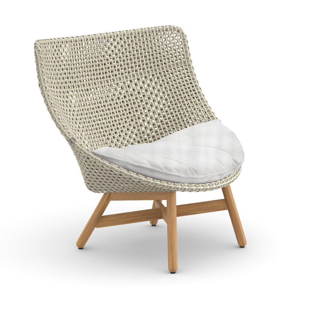 DEDON MBRACE Teak Hochlehner inkl. Sitzkissen Dry Plus