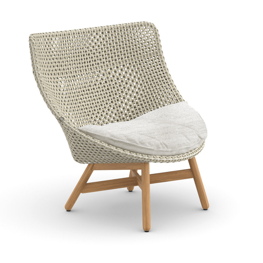 DEDON MBRACE Teak Hochlehner inkl. Sitzkissen Dry Plus