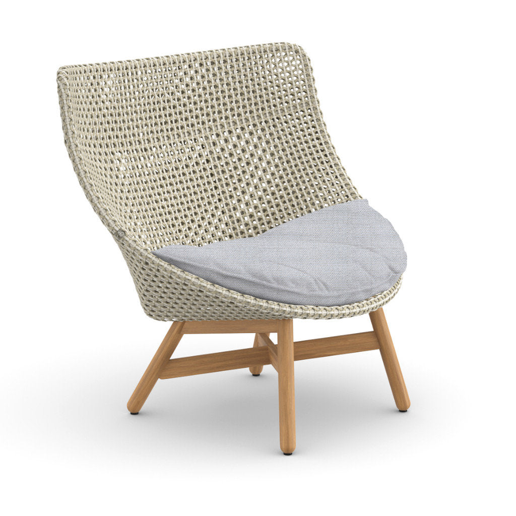 DEDON MBRACE Teak Hochlehner inkl. Sitzkissen Dry Plus