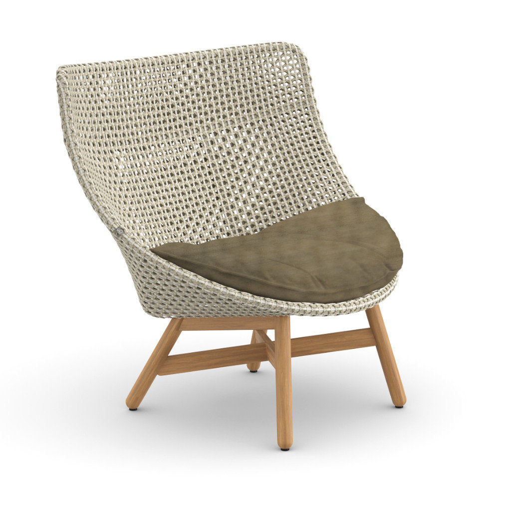 DEDON MBRACE Teak Hochlehner inkl. Sitzkissen Dry Plus