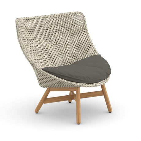 DEDON MBRACE Teak Hochlehner inkl. Sitzkissen Dry Plus