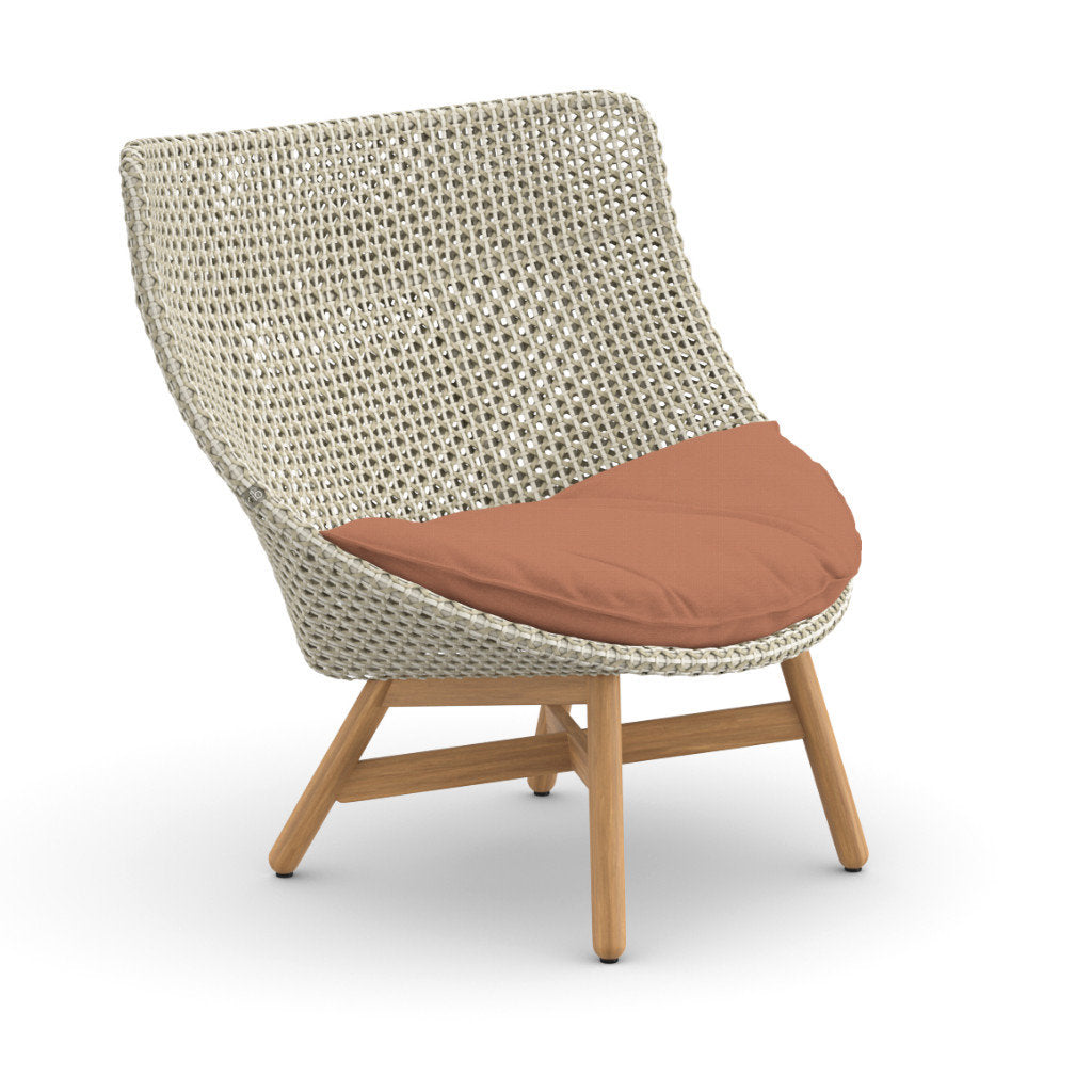 DEDON MBRACE Teak Hochlehner inkl. Sitzkissen Dry Plus