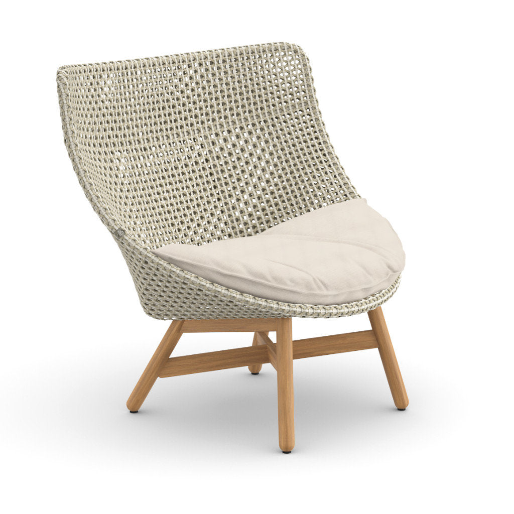 DEDON MBRACE Teak Hochlehner inkl. Sitzkissen Dry Plus