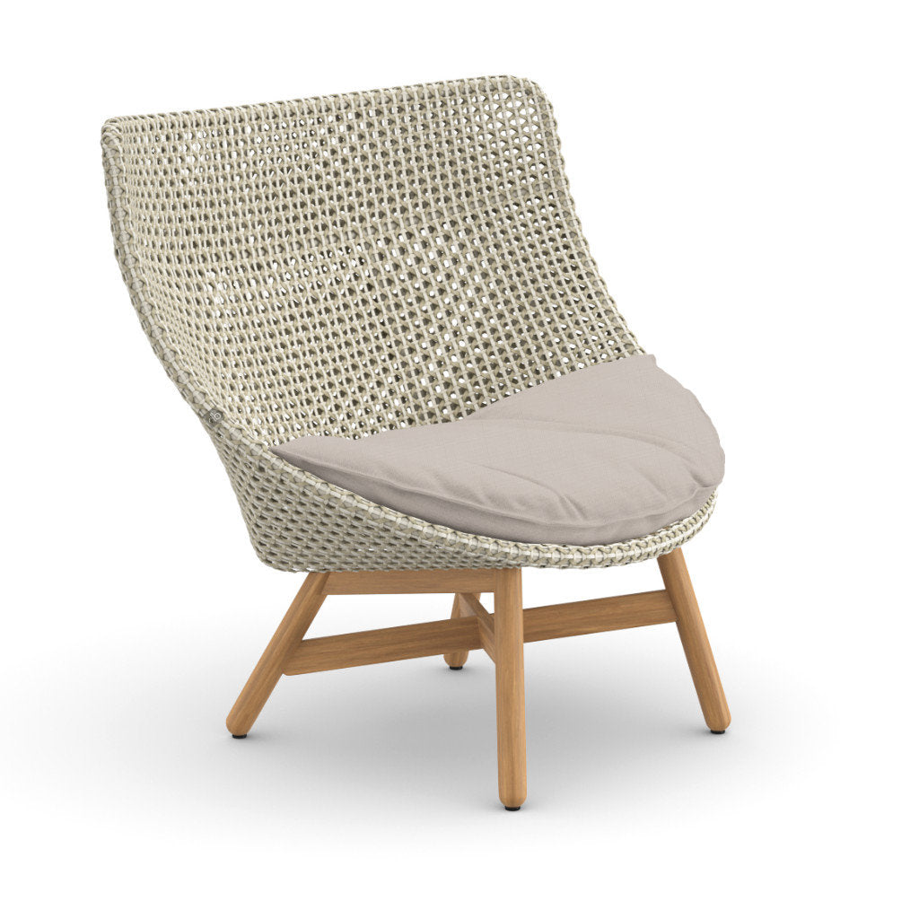 DEDON MBRACE Teak Hochlehner inkl. Sitzkissen Dry Plus