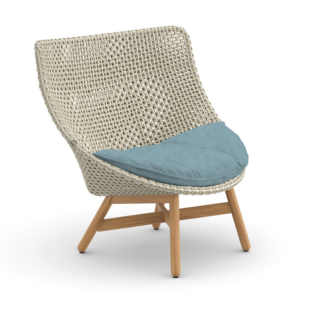 DEDON MBRACE Teak Hochlehner inkl. Sitzkissen Dry Plus