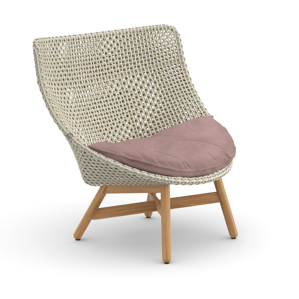 DEDON MBRACE Teak Hochlehner inkl. Sitzkissen Dry Plus