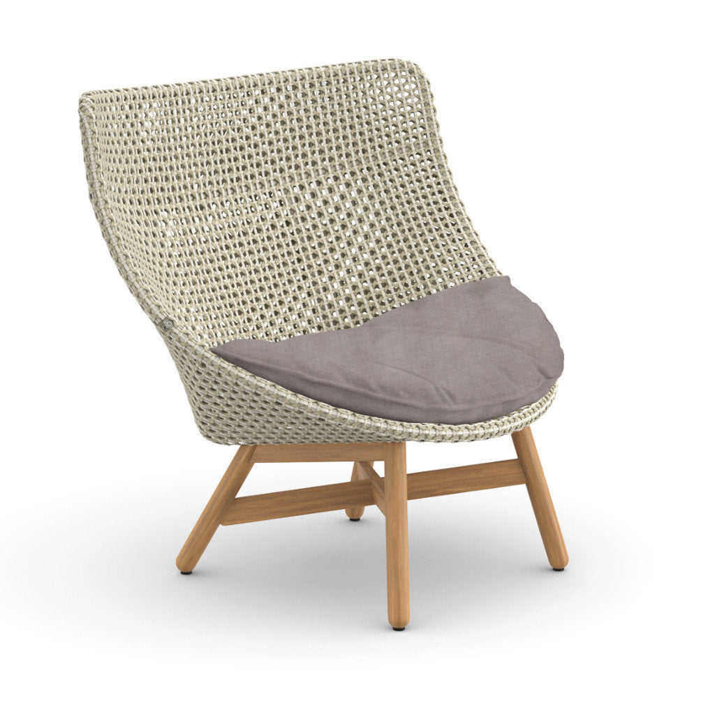 DEDON MBRACE Teak Hochlehner inkl. Sitzkissen Dry Plus