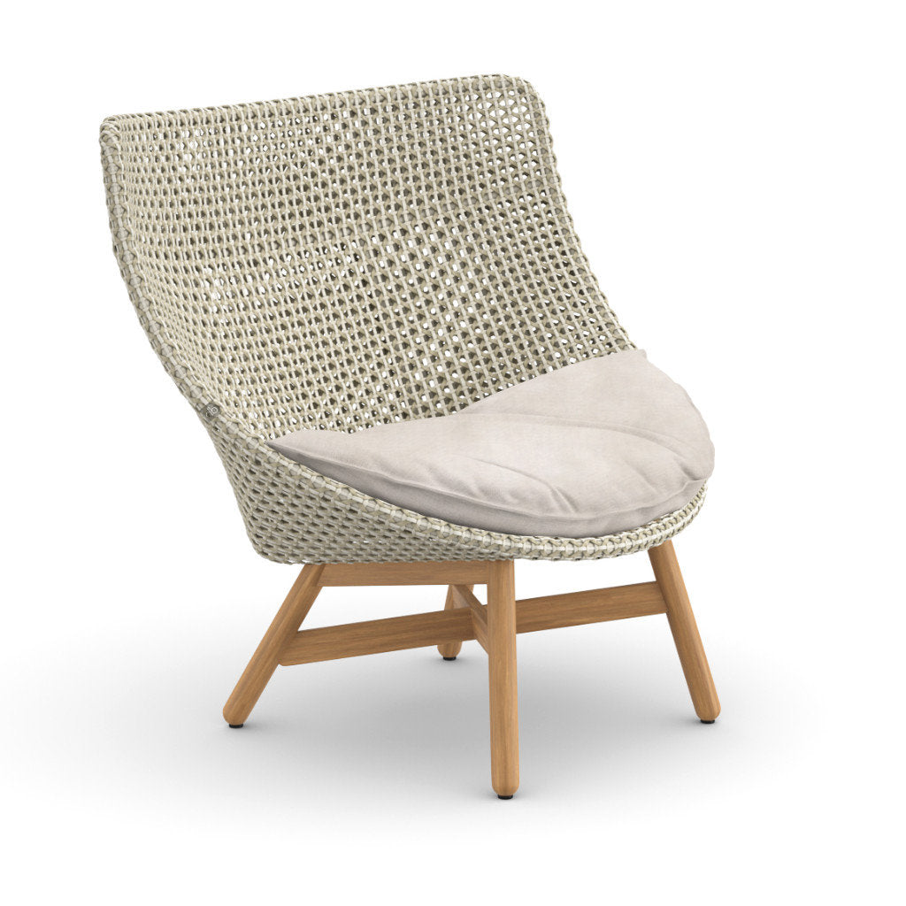 DEDON MBRACE Teak Hochlehner inkl. Sitzkissen Dry Plus