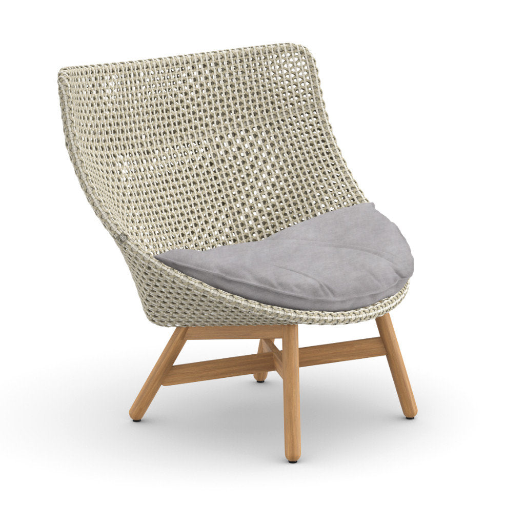 DEDON MBRACE Teak Hochlehner inkl. Sitzkissen Dry Plus