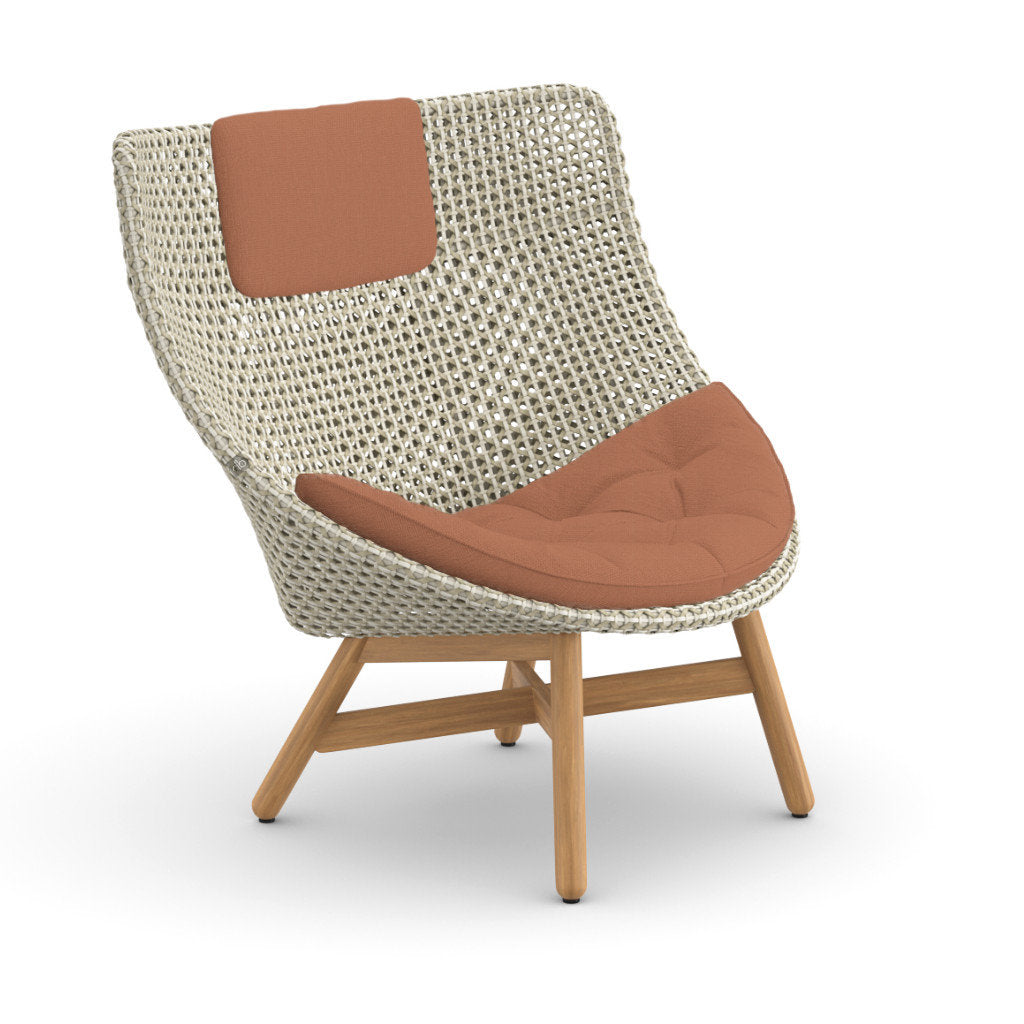 DEDON MBRACE Hochlehner inkl. Sitz & Nackenkissen