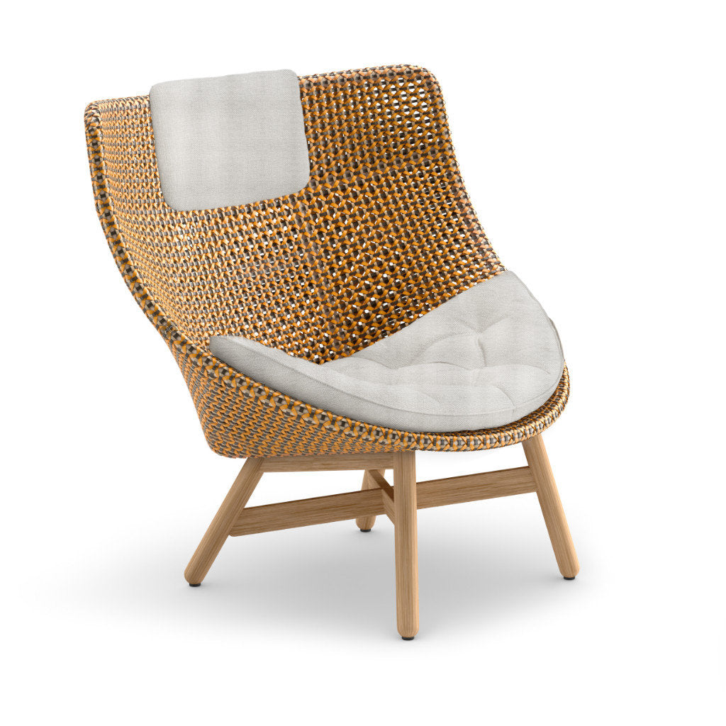 DEDON MBRACE Hochlehner inkl. Sitz & Nackenkissen