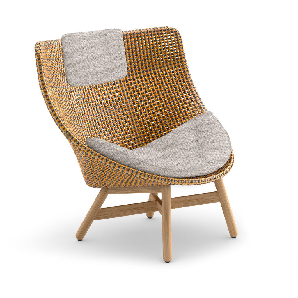 DEDON MBRACE Hochlehner inkl. Sitz & Nackenkissen