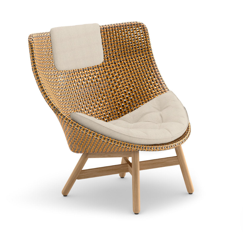 DEDON MBRACE Hochlehner inkl. Sitz & Nackenkissen