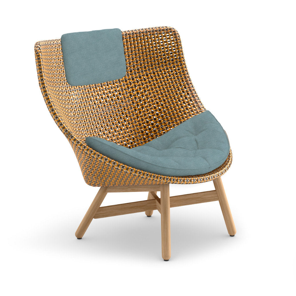 DEDON MBRACE Hochlehner inkl. Sitz & Nackenkissen