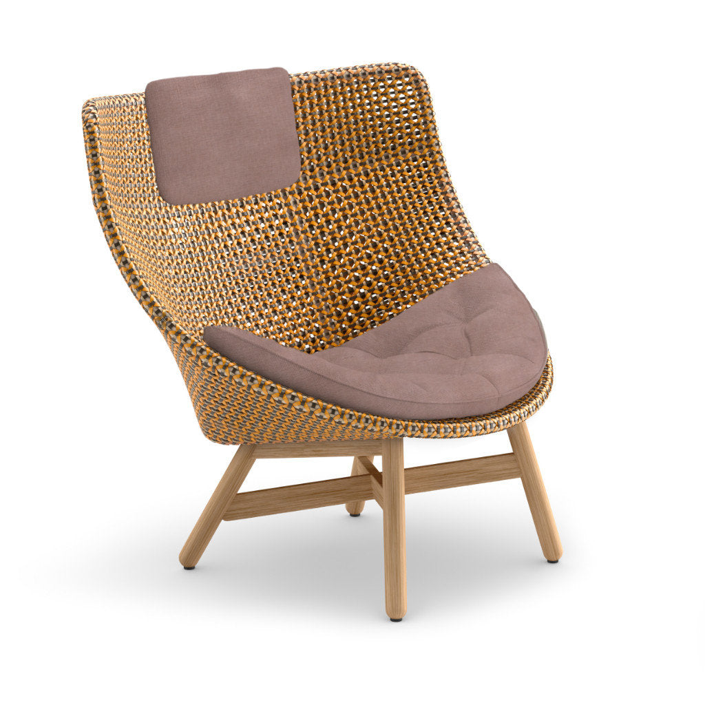 DEDON MBRACE Hochlehner inkl. Sitz & Nackenkissen