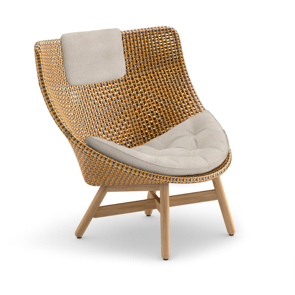 DEDON MBRACE Hochlehner inkl. Sitz & Nackenkissen