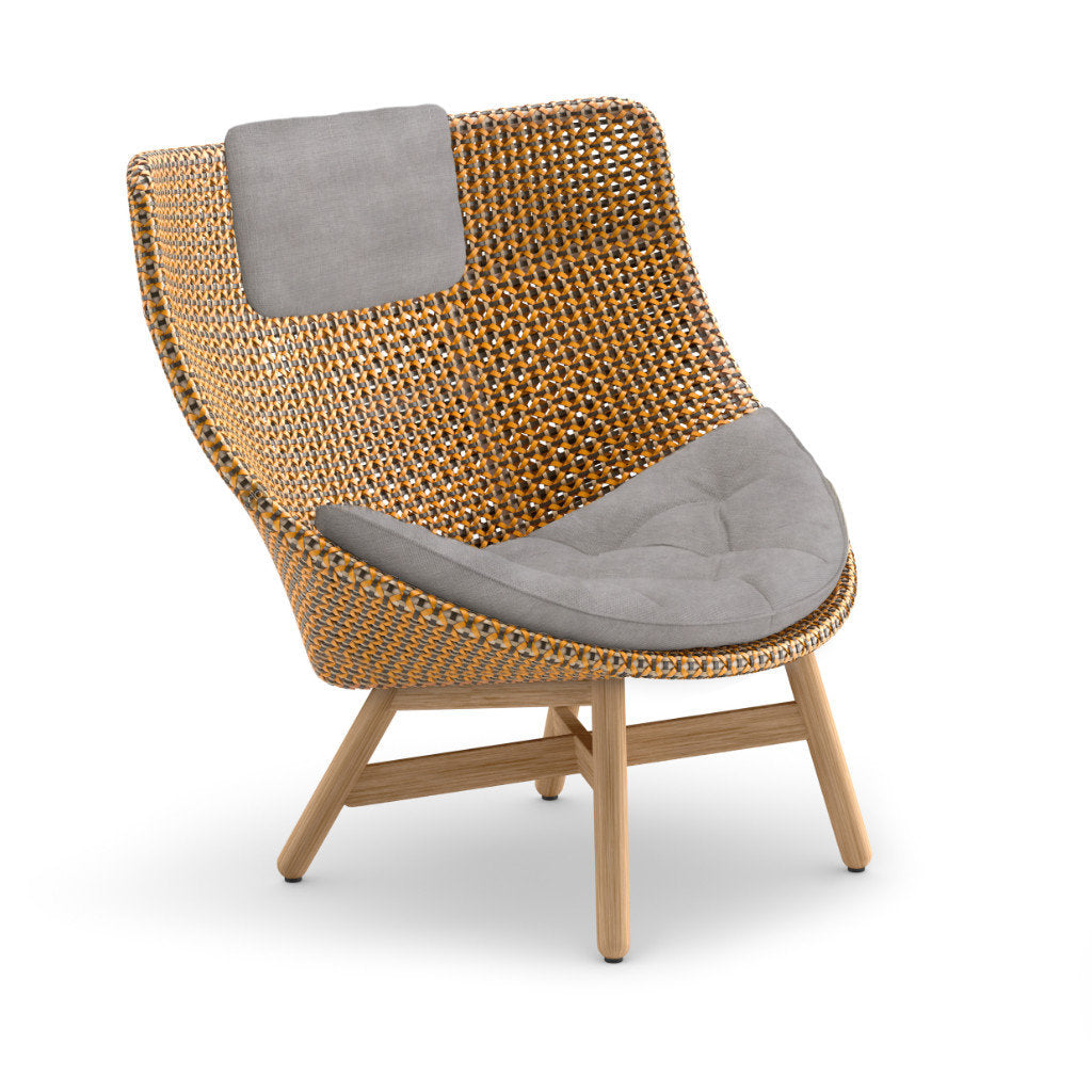 DEDON MBRACE Hochlehner inkl. Sitz & Nackenkissen