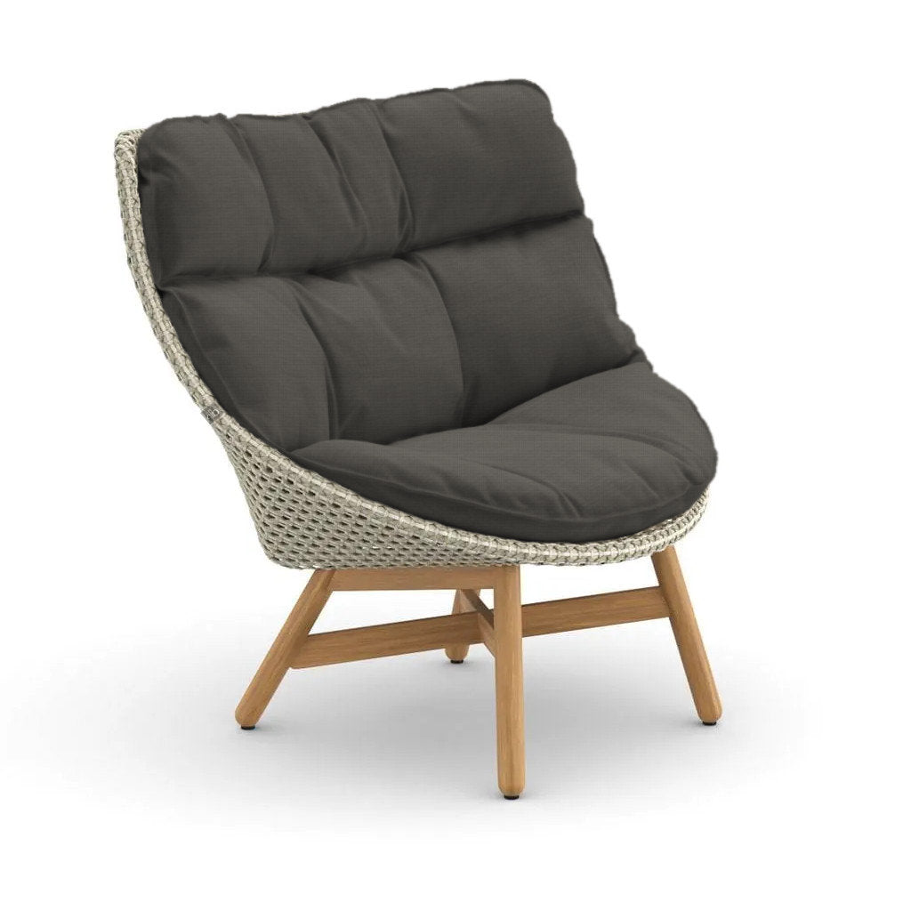 DEDON MBRACE Teak Hochlehner inkl. Gesamtauflage Dry Plus