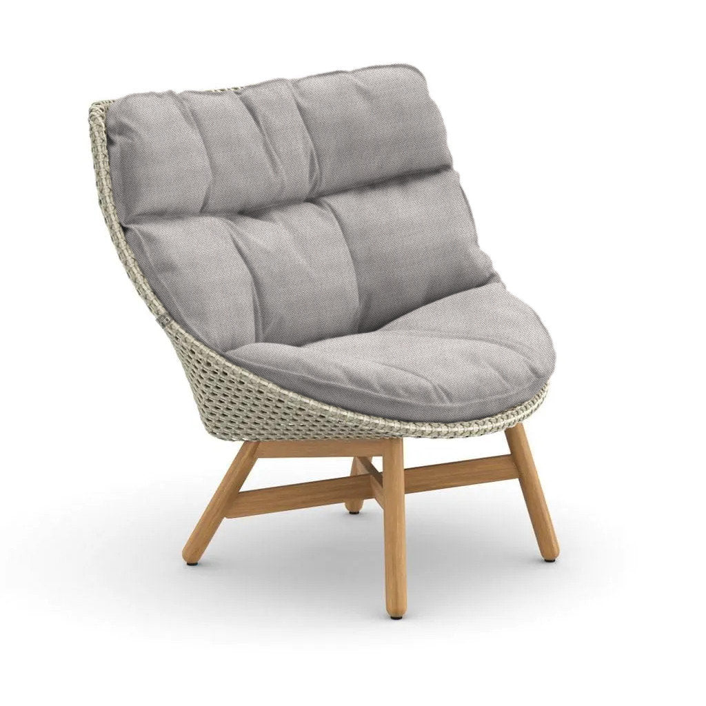 DEDON MBRACE Teak Hochlehner inkl. Gesamtauflage Dry Plus